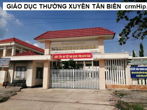 Trung tâm giáo dục thường xuyên Tân Biên